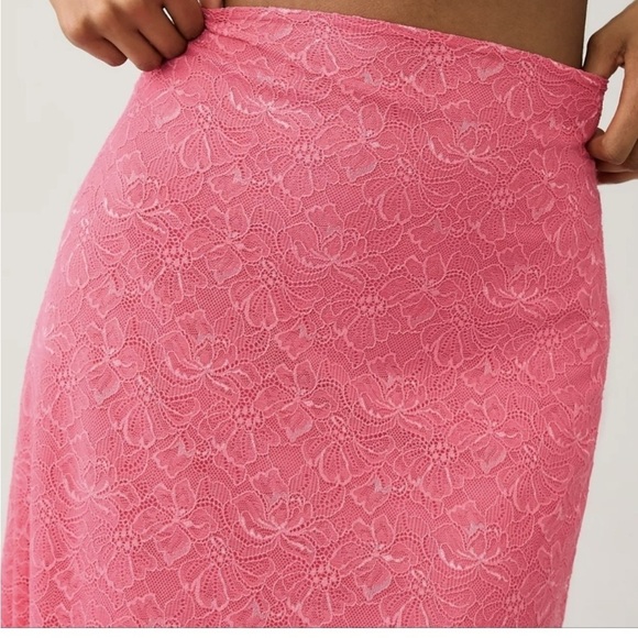 NWT Anthropologie sheer lace mermaid skirt size 12 balletcore fairycore - Picture 8 of 13